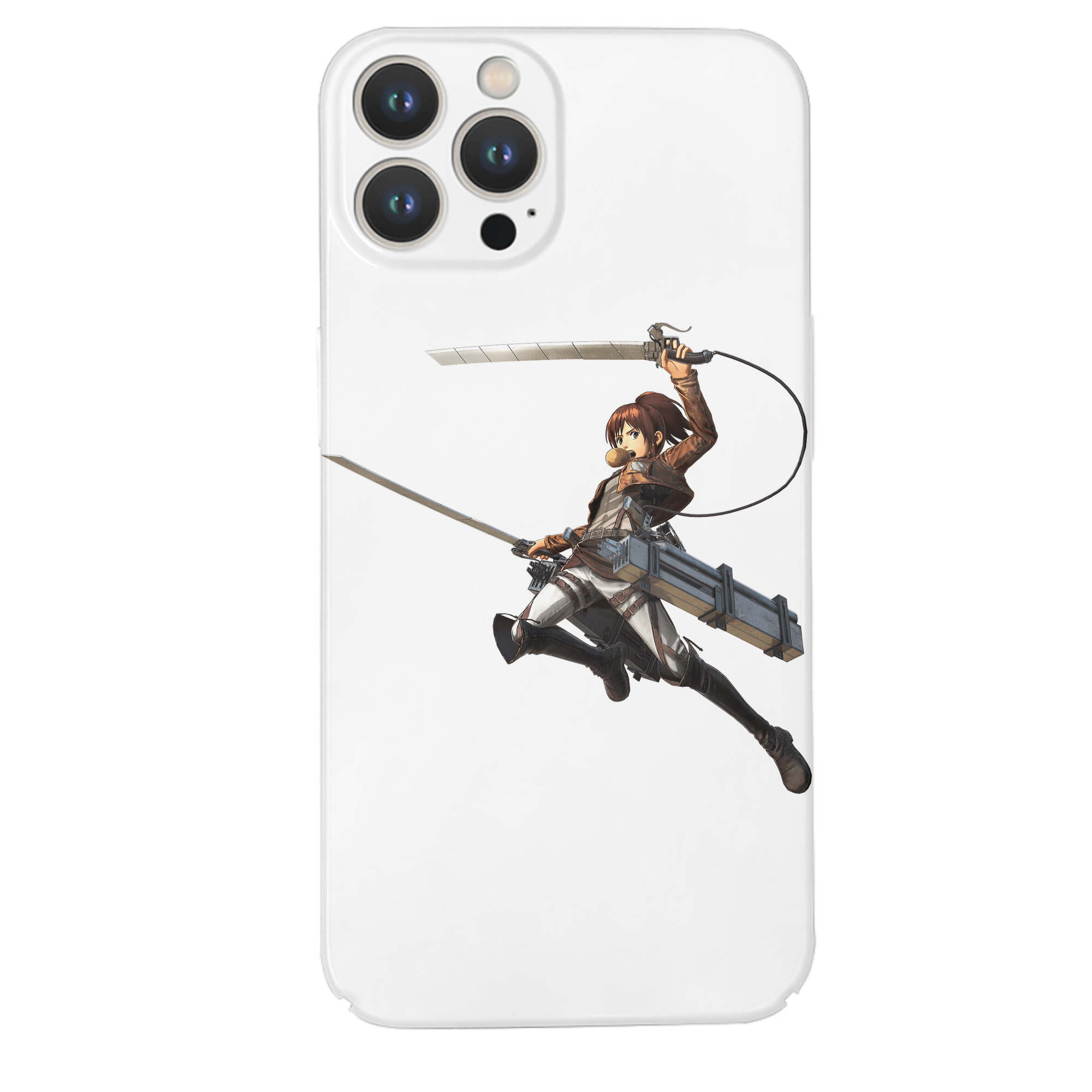 （画像用） 進撃の巨人 サシャ·ブラウス Attack on Titan Sasha Blaus 【iPhone 14シリーズ対応】ハードケース